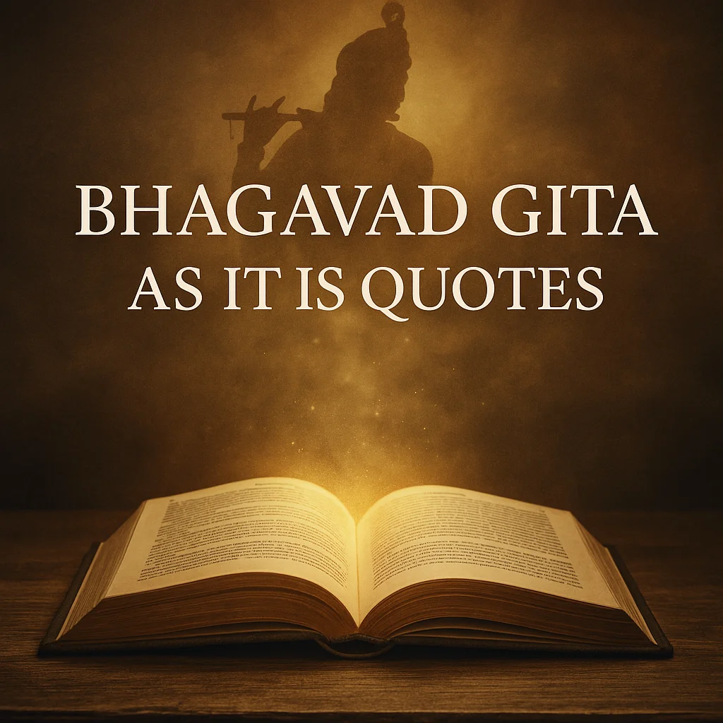 Bhagavad Gita As It Is Quotes
