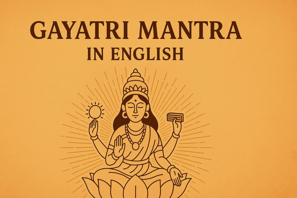 Gayatri Mantra in English